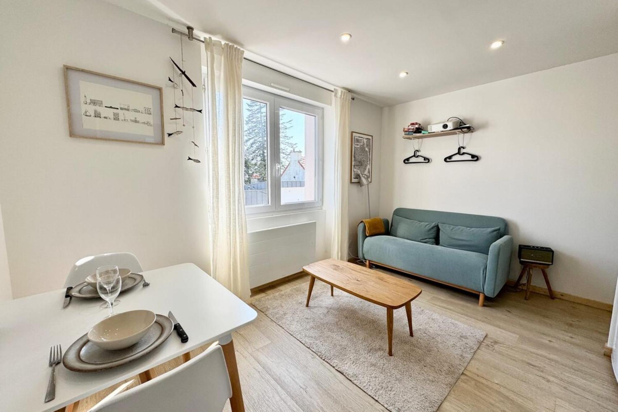 T1 Bis Renove - Proche Centre Ville & Plages Lorient Luaran gambar